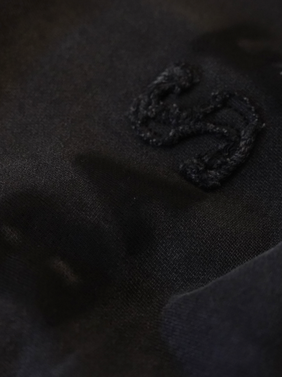 BLACK WASHED HOODED "HIMALAYA BASE CAMP"