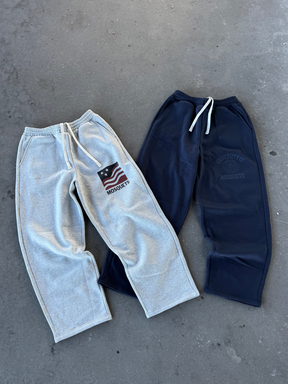 DARK BLUE SWEATPANTS "UNIVERSITY"