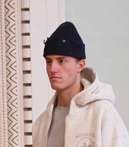 DESTROY KNIT BEANIE BLUE 