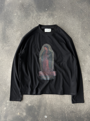 LONGSLEEVE SHIRT BLACK "MARIA"