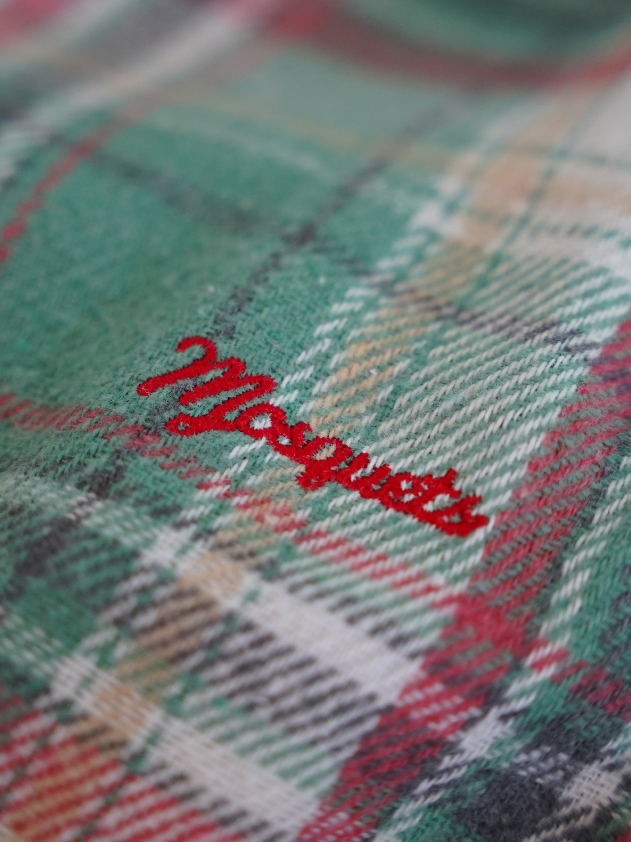 GREEN FLANNEL SHIRT 