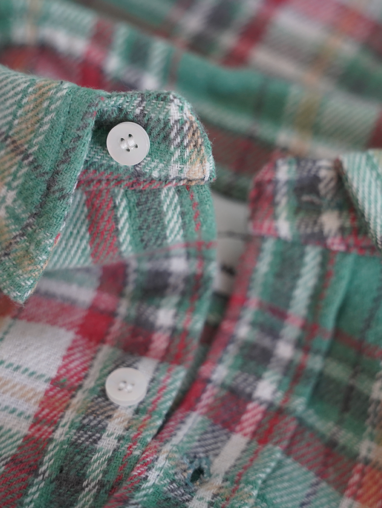 GREEN FLANNEL SHIRT 