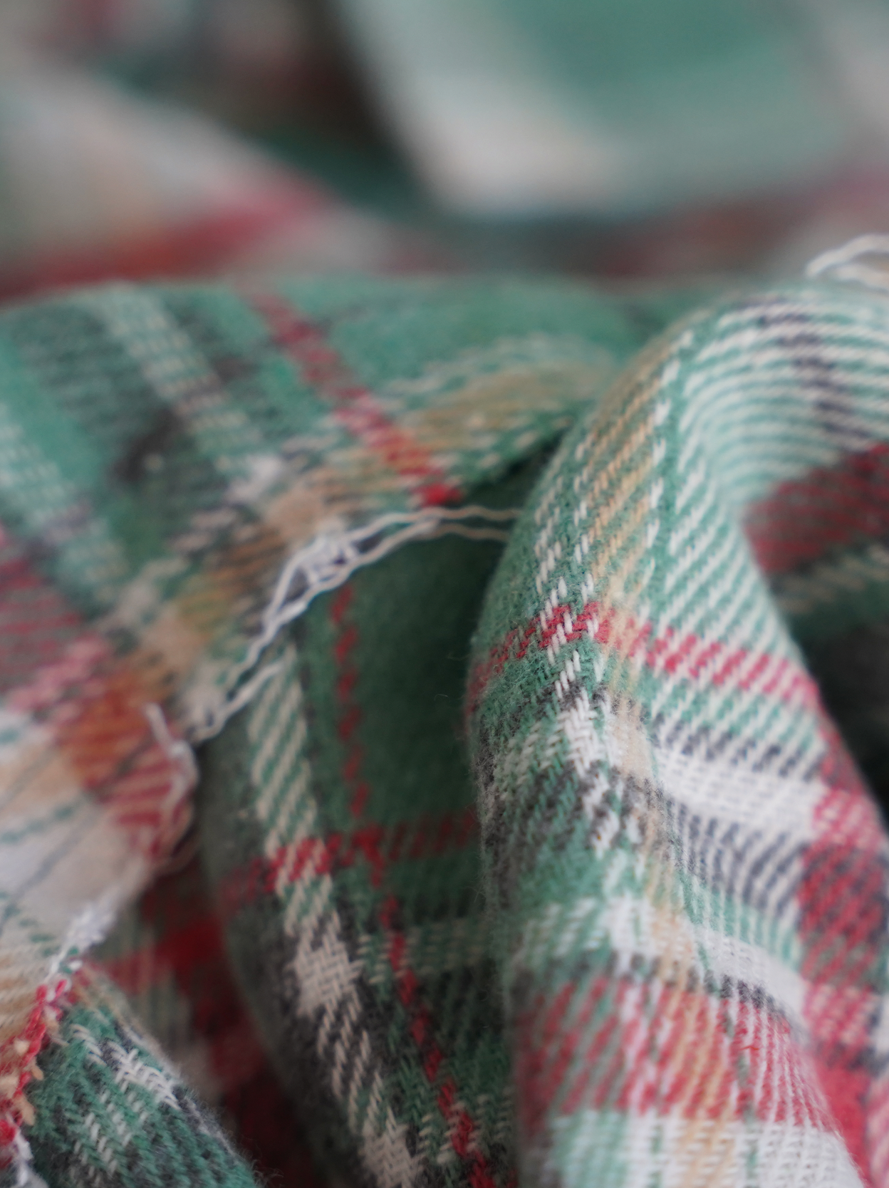 GREEN FLANNEL SHIRT 