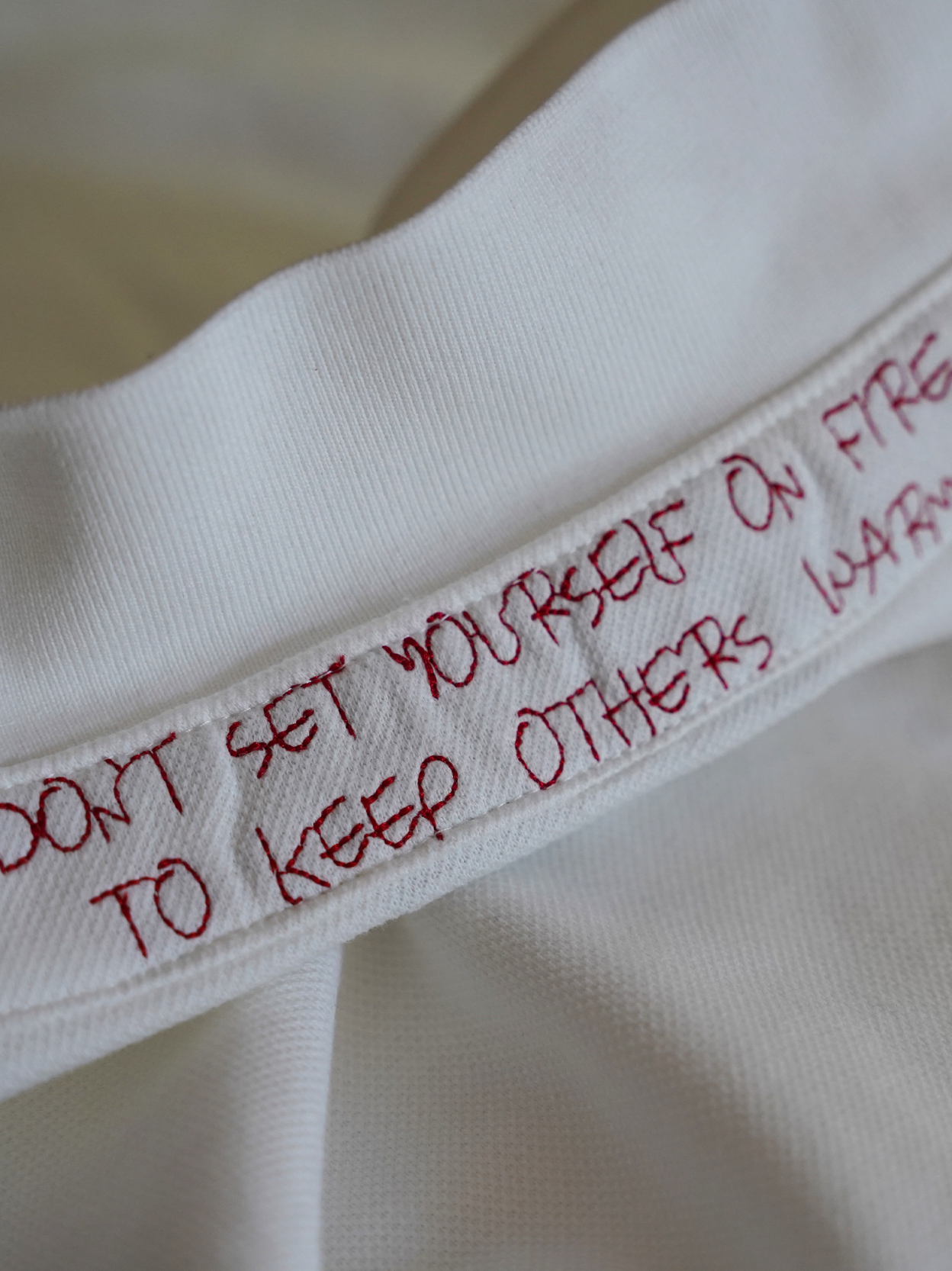 WHITE POLO SHIRT 