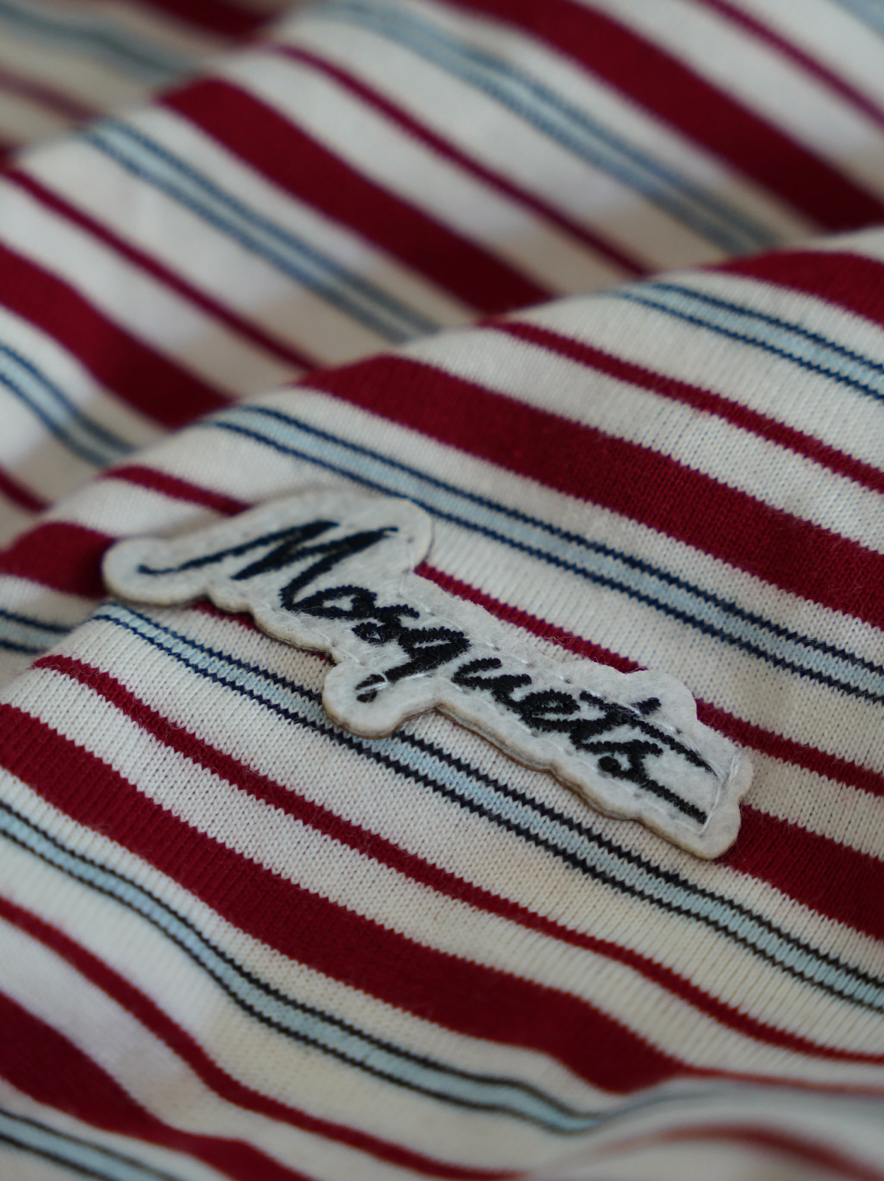 RED STRIPE POLO SHIRT 