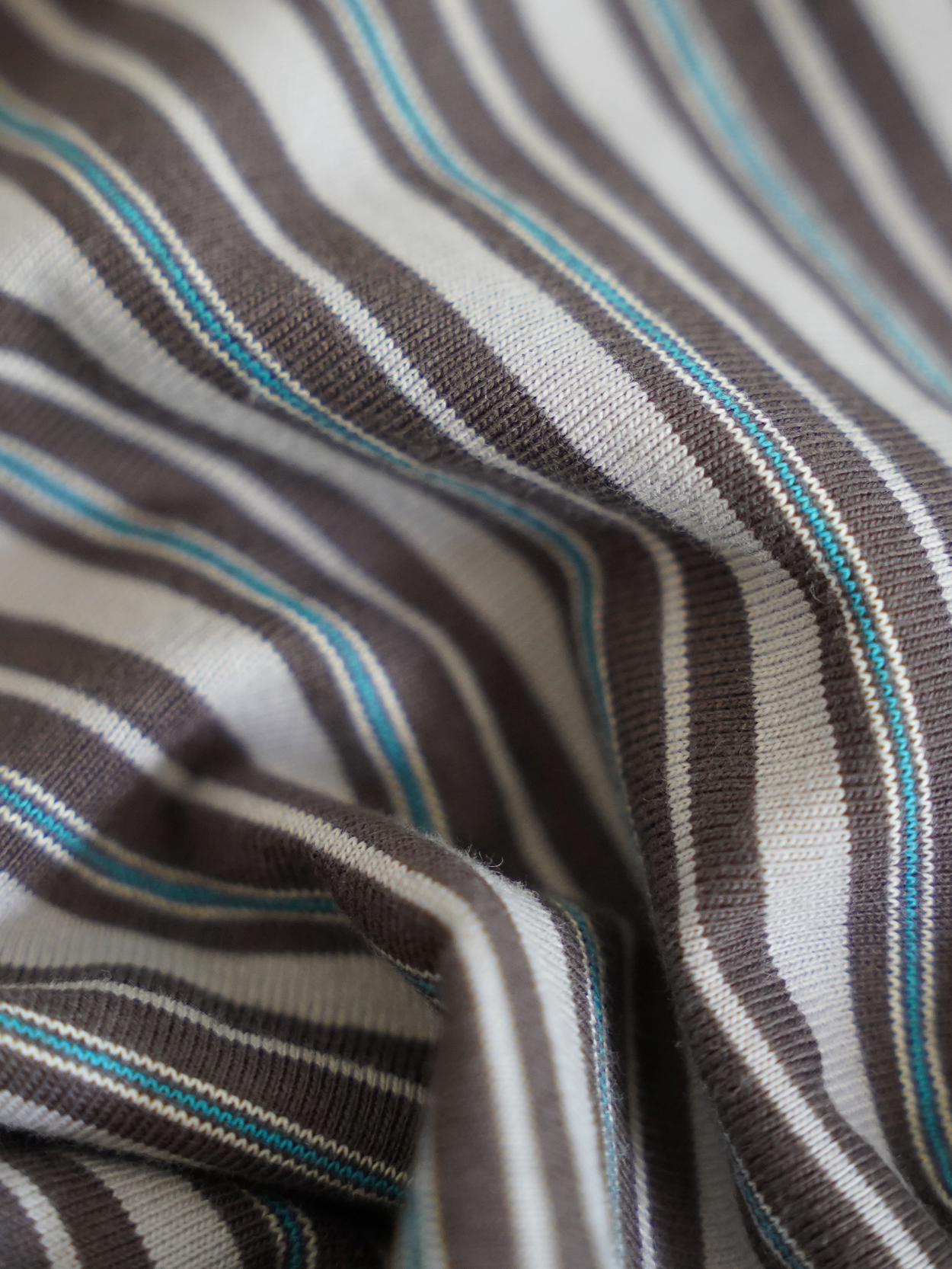 GREY STRIPE CONTRAST SHIRT "MOSQUETS"