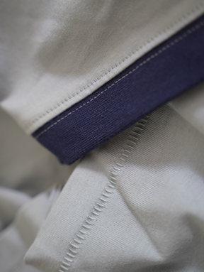 LIGHT BLUE RINGER T-SHIRT "MOSQUETS"