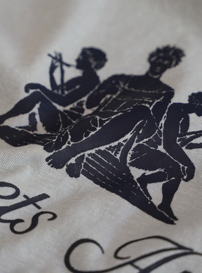LIGHT BLUE T-SHIRT "ATELIER"