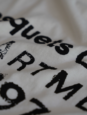 WHITE T-SHIRT "CREATIVE DEPT."