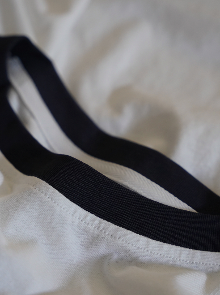 WHITE CONTRAST T-SHIRT 