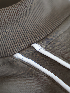 OLIVE TRAIN JACKET "MOSQUETS"