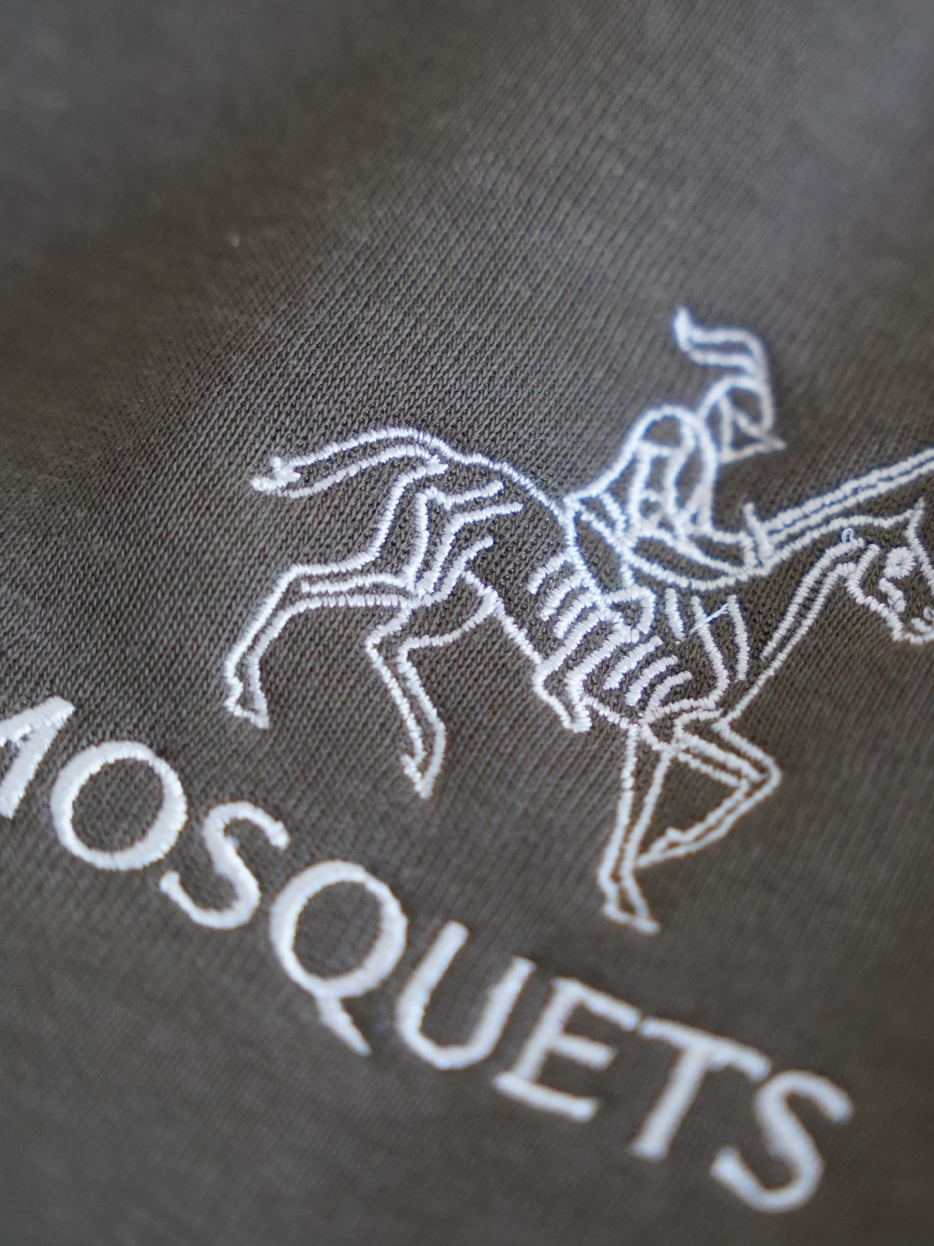 OLIVE TRAIN JACKET "MOSQUETS"