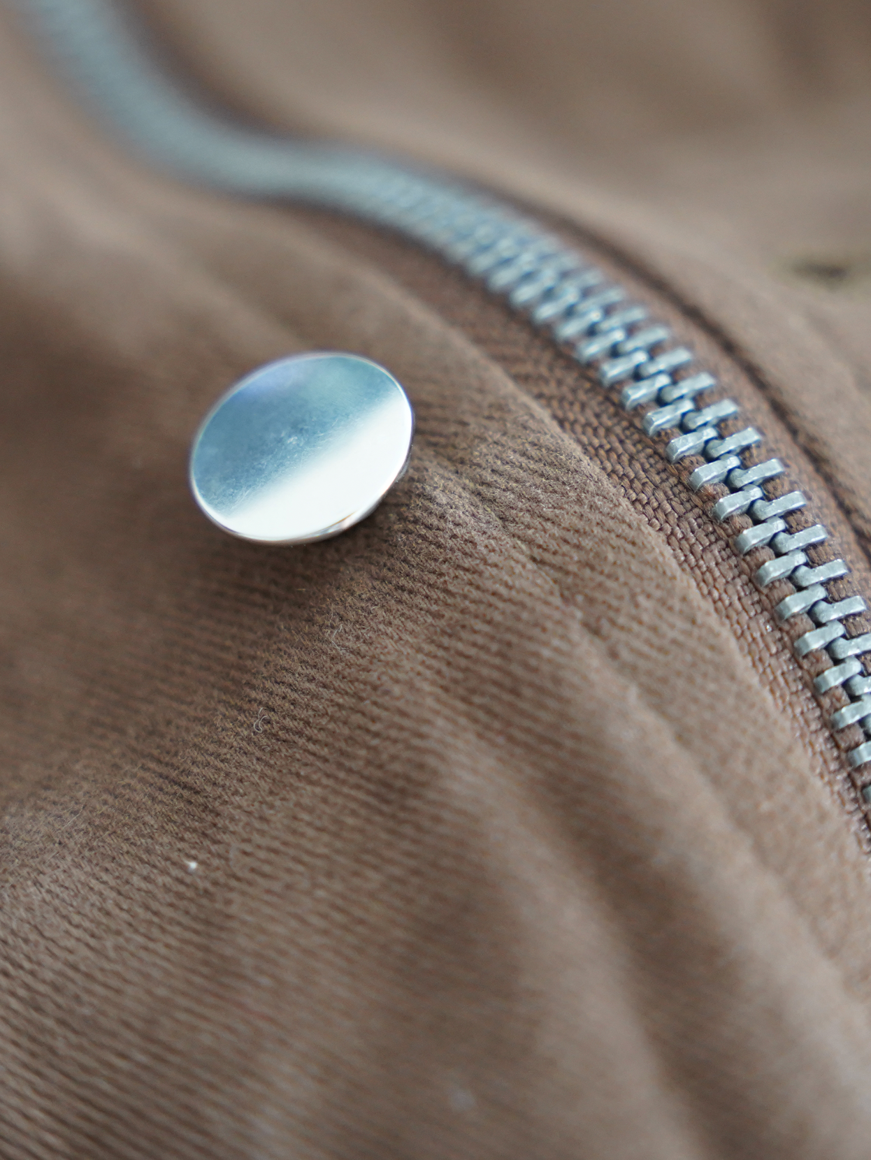 BROWN TWILL JACKET 