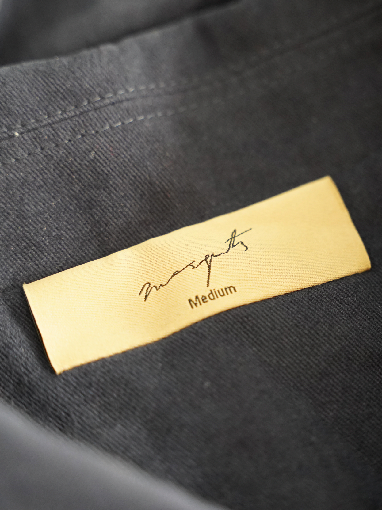 BLUE TWILL JACKET "ATHLETIC DEPT."