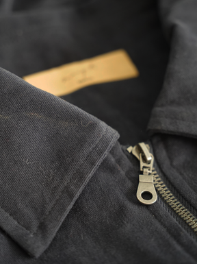 BLUE TWILL JACKET "ATHLETIC DEPT."