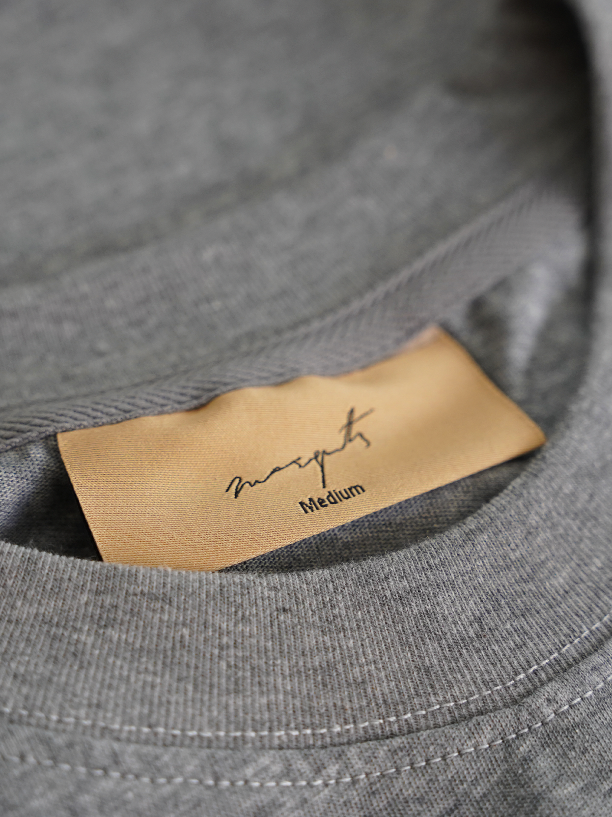 GREY MELANGE LONGSLEEVE  "ICE HOCKEY"