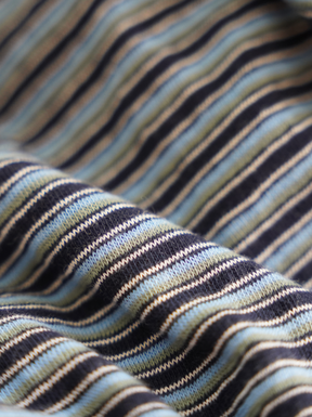 STRIPE LONGSLEEVE  "BLUE"