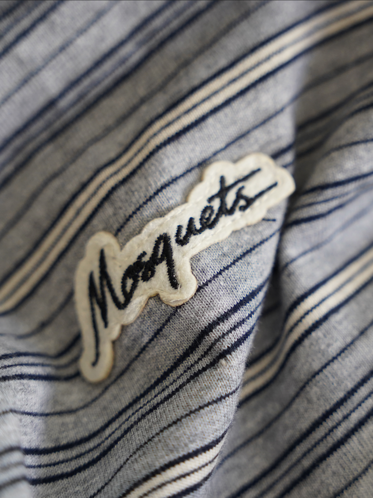 HENLEY STRIPE LONGSLEEVE  