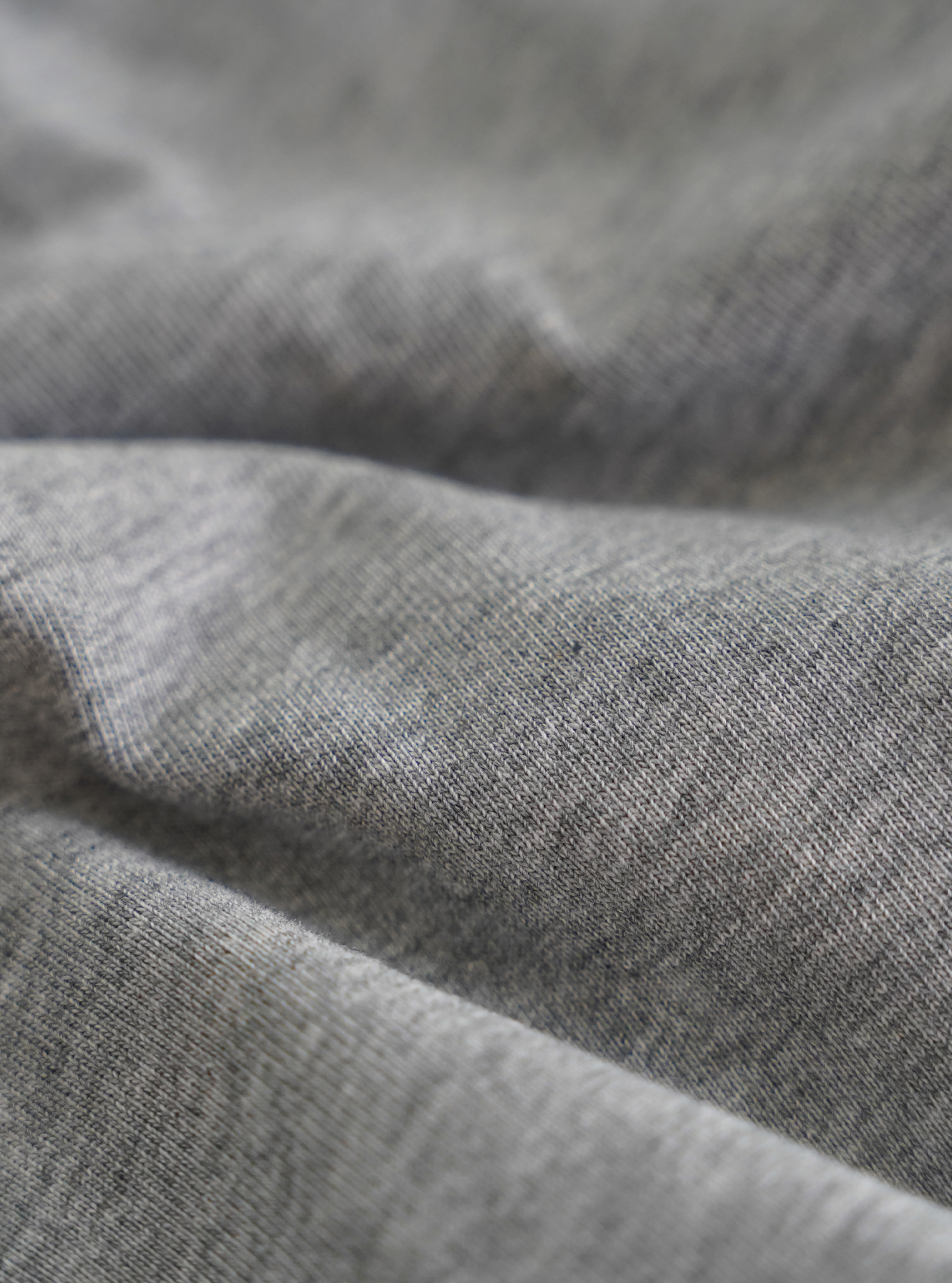 GREY MEL. HENLEY LONGSLEEVE  