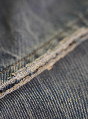 BLUE DENIM "CRINCLE"