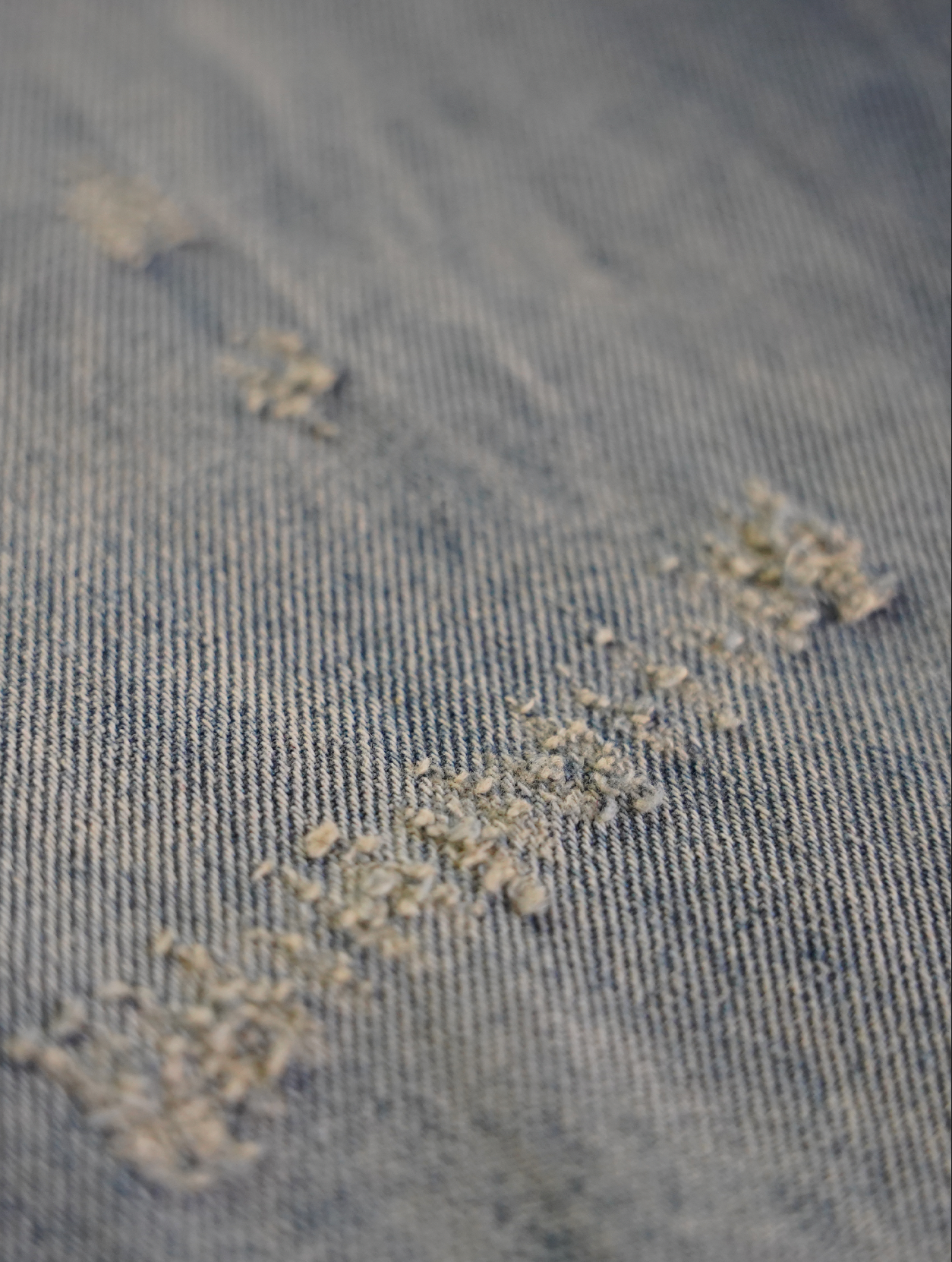 BLUE DENIM "CRINCLE"