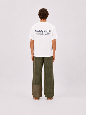 WHITE T-SHIRT "MOSQUETS JEWELRY" - Mosquets