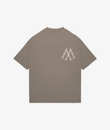 TAUPE T-SHIRT "STAFF" - Mosquets