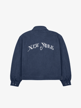 BLUE WORKER JACKET "NEW YORK"