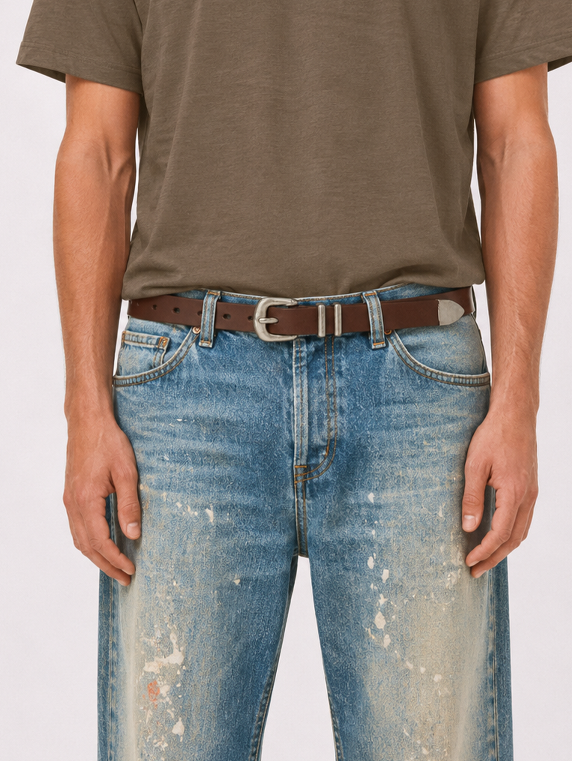 BELT BROWN 