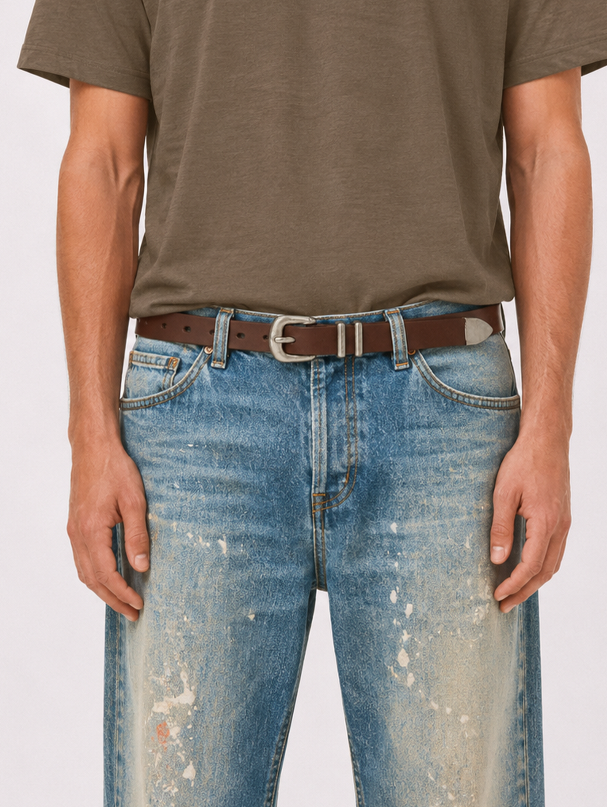 BELT BROWN "MOSQUETS"