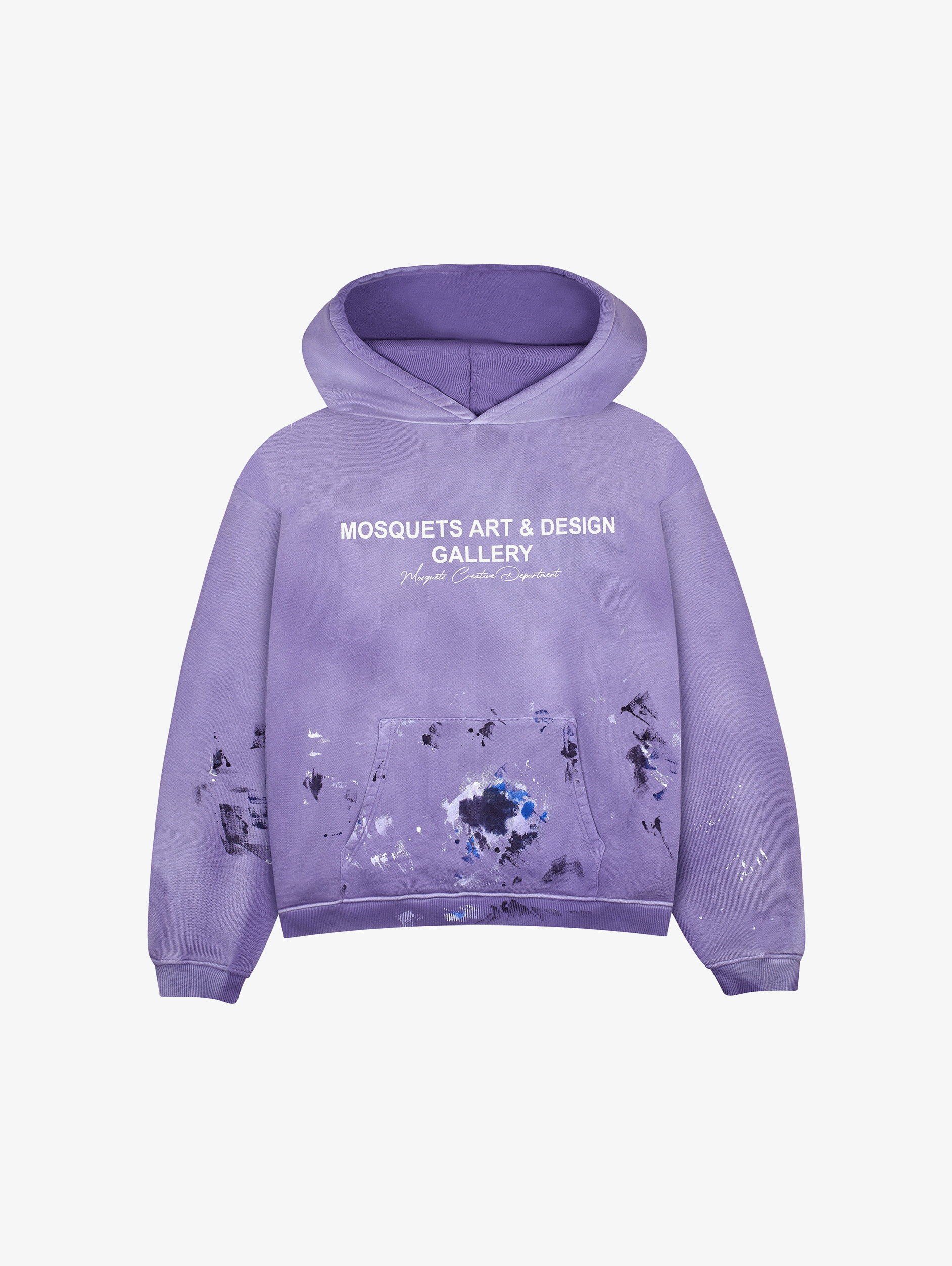 VIOLET SUNFADED PAINTED HOODED 