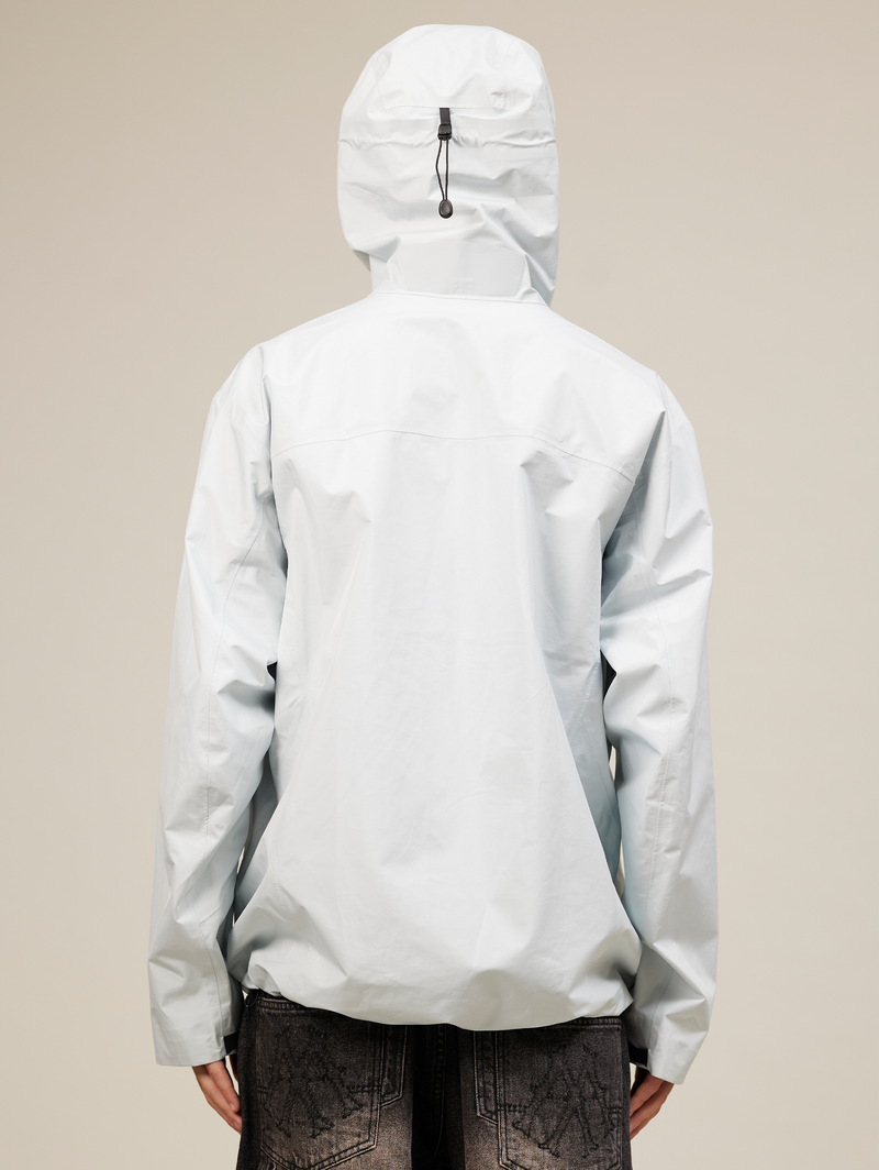 ALPHA RAIN JACKET "LIGHT BLUE"