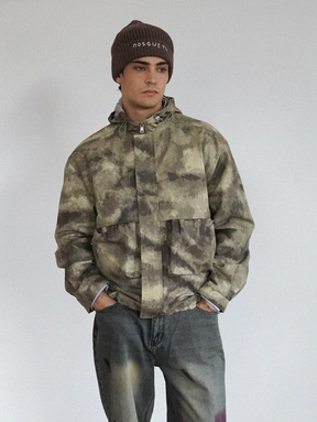 RIBSTOP RAIN JACKET "CAMOUFLAGE"