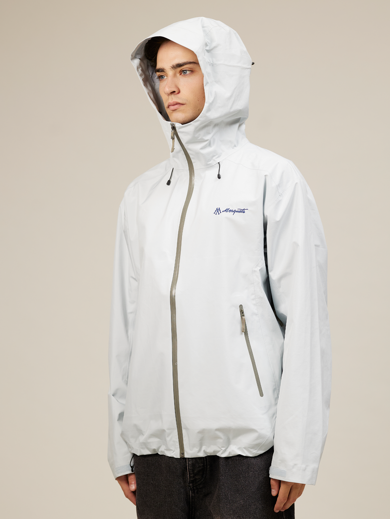 ALPHA RAIN JACKET "LIGHT BLUE"