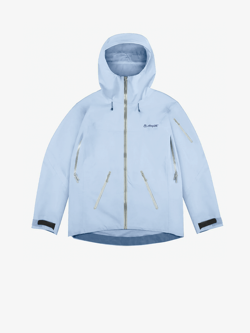 ALPHA RAIN JACKET "LIGHT BLUE"