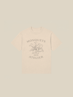 BEIGE T-SHIRT "ATELIER 02"