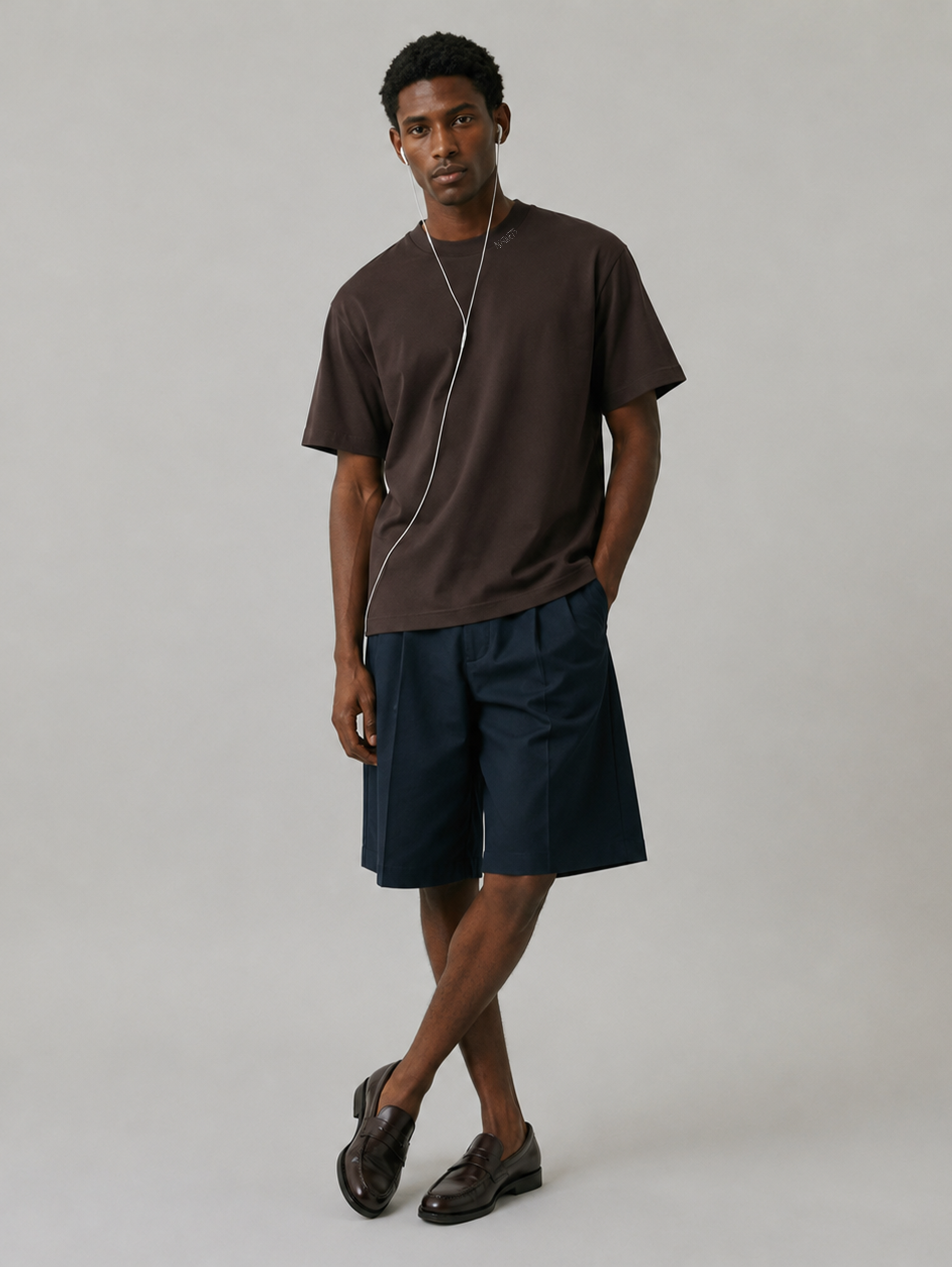 DARK BROWN  EVERYDAY T-SHIRT 