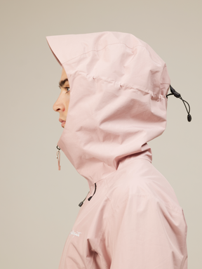 ALPHA RAIN JACKET "OLD ROSE"