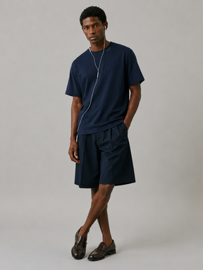 DARK BLUE EVERYDAY T-SHIRT "MOSQUETS" - Mosquets