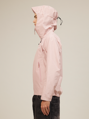 ALPHA RAIN JACKET "OLD ROSE"