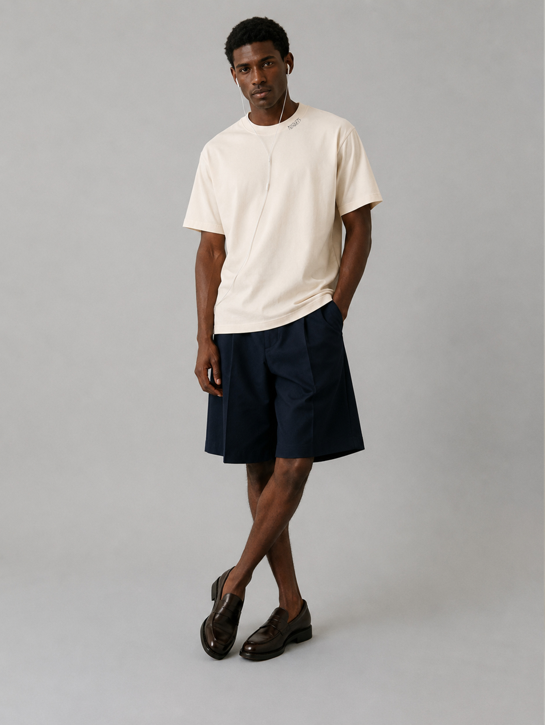 CREAM WHITE EVERYDAY T-SHIRT 
