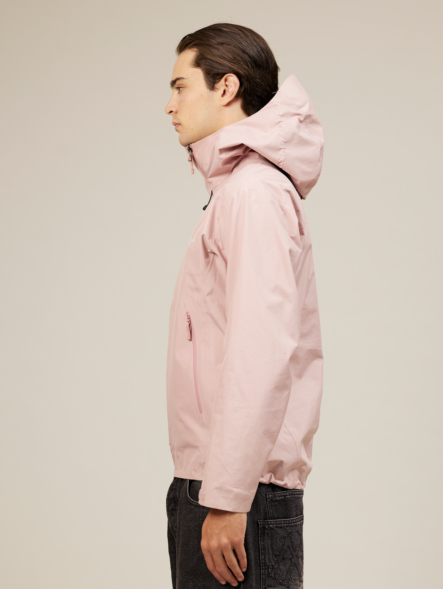 ALPHA RAIN JACKET "OLD ROSE"