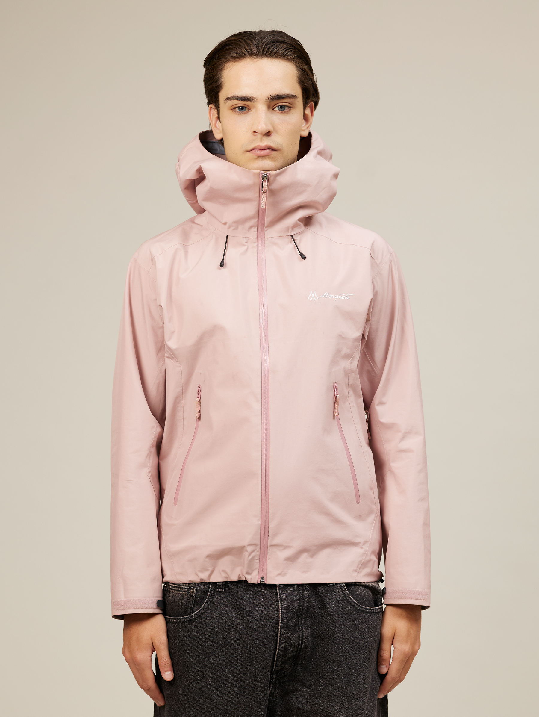 ALPHA RAIN JACKET "OLD ROSE"