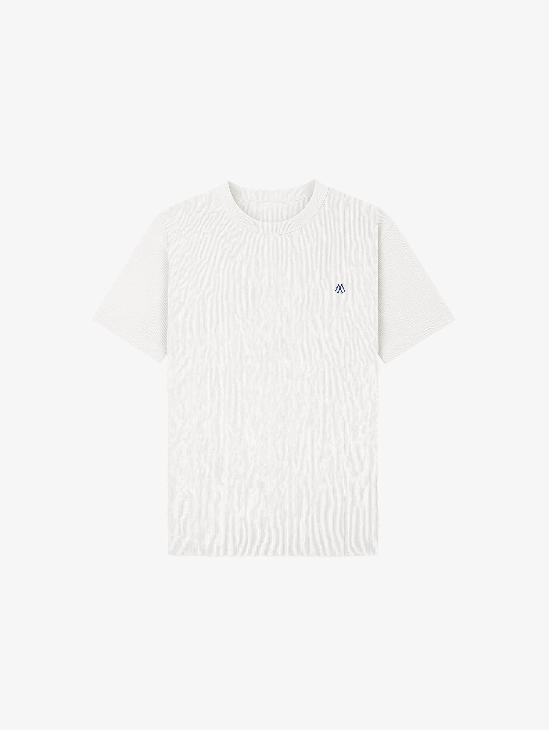 EVERYDAYS WHITE RIB T-SHIRT "M"