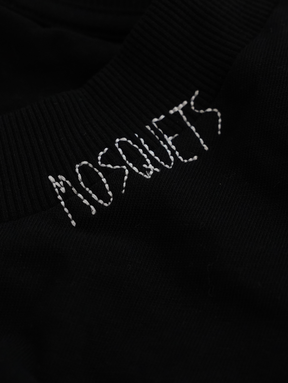 BLACK EVERYDAY T-SHIRT "MOSQUETS"