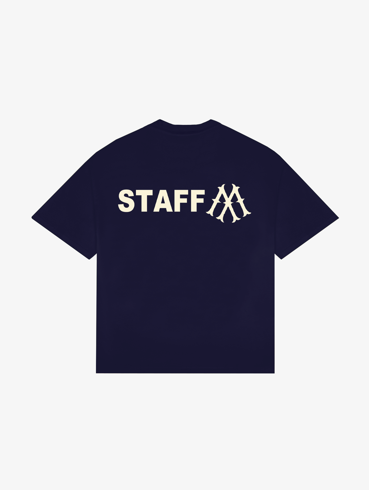 DARK BLUE T-SHIRT "STAFF"