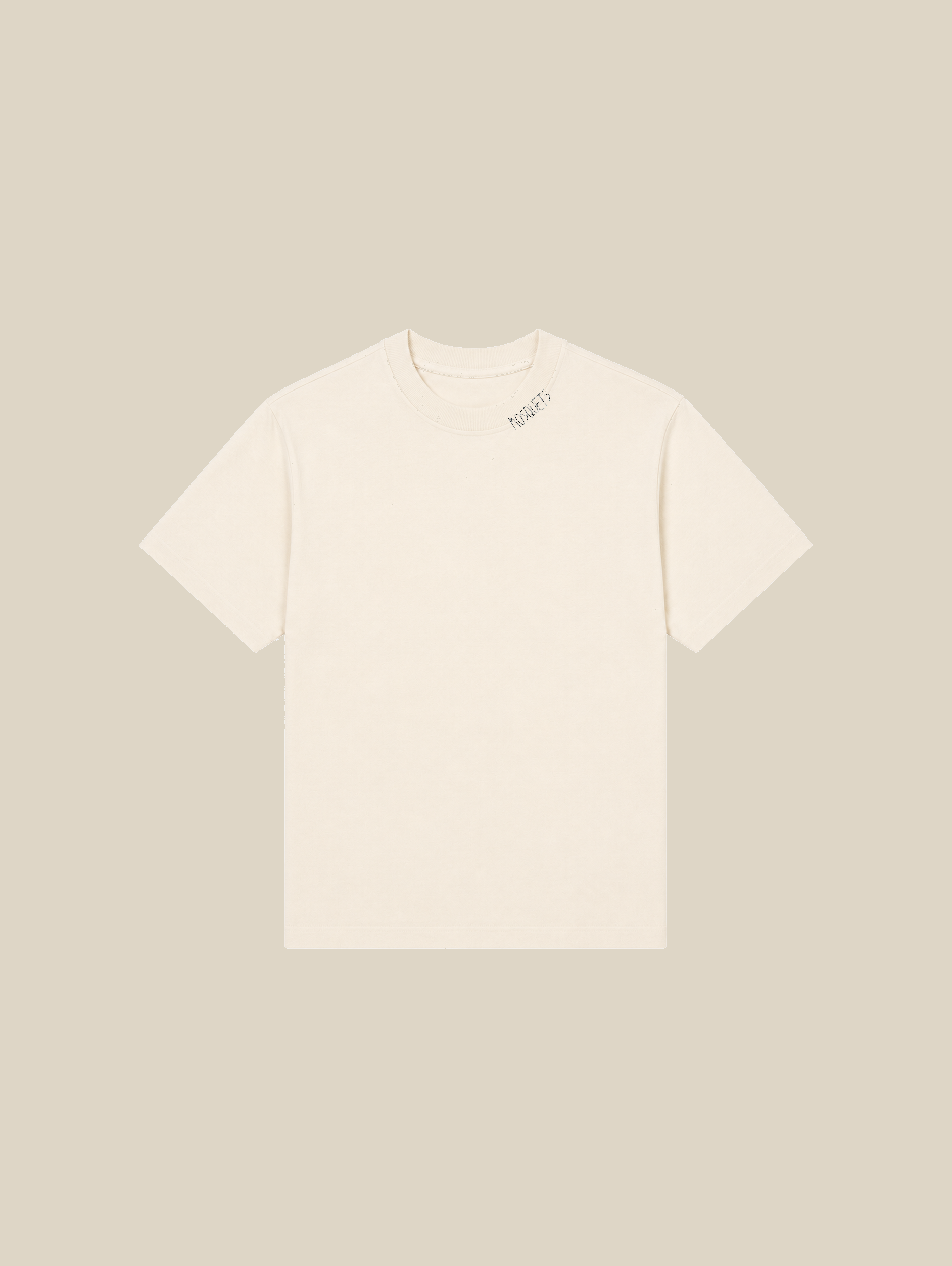 CREAM WHITE EVERYDAY T-SHIRT 