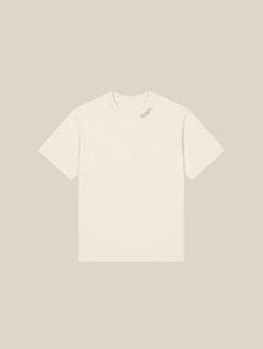 CREAM WHITE EVERYDAY T-SHIRT "MOSQUETS" - Mosquets