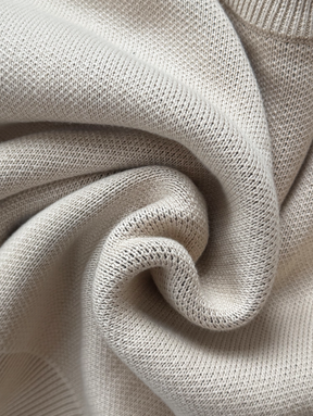 CREAM KNIT SWEATER "23"