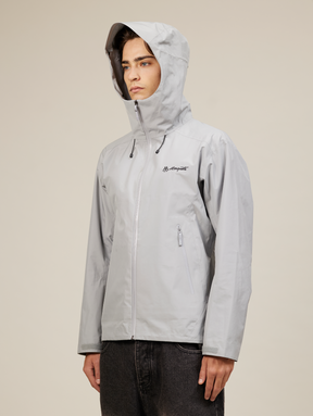 ALPHA RAIN JACKET "LIGHT GREY"